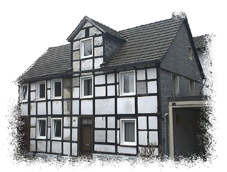 Unser Fachwerkhaus im Zustand 2001